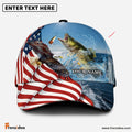 Frenzidea Eagle Flag Walleye Fishing Classic Cap