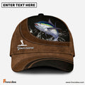 Frenzidea Custom Name Tuna Fishing Happiness Cap