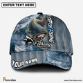 Frenzidea Personalized Catfish Fishing Skin Seawave Classic Cap