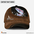 Frenzidea Custom Name Trout Fishing Happiness Cap