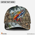 Frenzidea Custom Name Trout Fishing Rod Cap