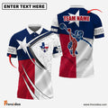 Frenzidea Bowling Texas Style Customized Name, Team Name 3D Shirt