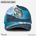 Frenzidea Magic Striped Bass Fishing Personalized Cap