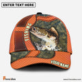 Frenzidea Walleye Personalized Fishing Classic Cap
