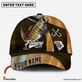 Frenzidea Personalized Smallmouth Bass Fishing Classic Cap