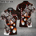 Frenzidea Dragon Fire Golf Ball Personalized Name, Team Name 3D Shirt
