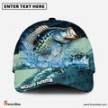 Frenzidea Crappie Fishing Aqua Strike Personalized Cap