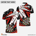 Frenzidea Darts Winner Personalized Name, Team Name 3D Shirt (4 Colors)