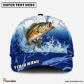 (12 Breeds) Frenzidea Freshwater Strike Fishing Legend Customized Name 3D Cap