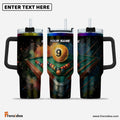Frenzidea Billiards Pool 9 Tumblers (30oz)