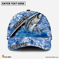 (10 Breeds) Frenzidea Marble Wave Fishing Adventure Customized Name 3D Cap