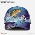 (12 Breeds) Frenzidea Fishing Blue Wave Customized Name 3D Cap