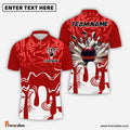 Frenzidea Bowling Shockwave Customized Name 3D Shirt (5 Colors)