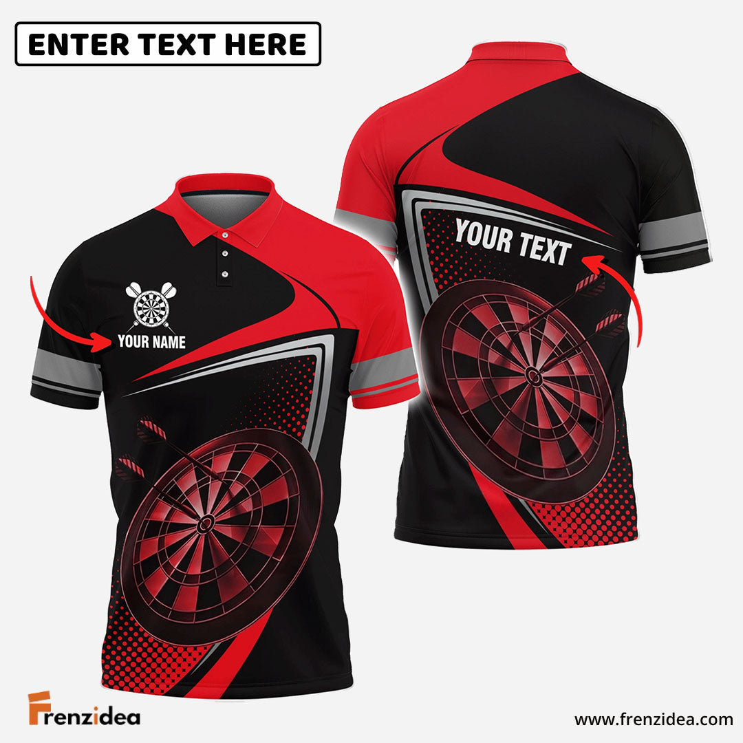 Frenzidea Love Darts Personalized Name 3D Shirt (9 Colors)