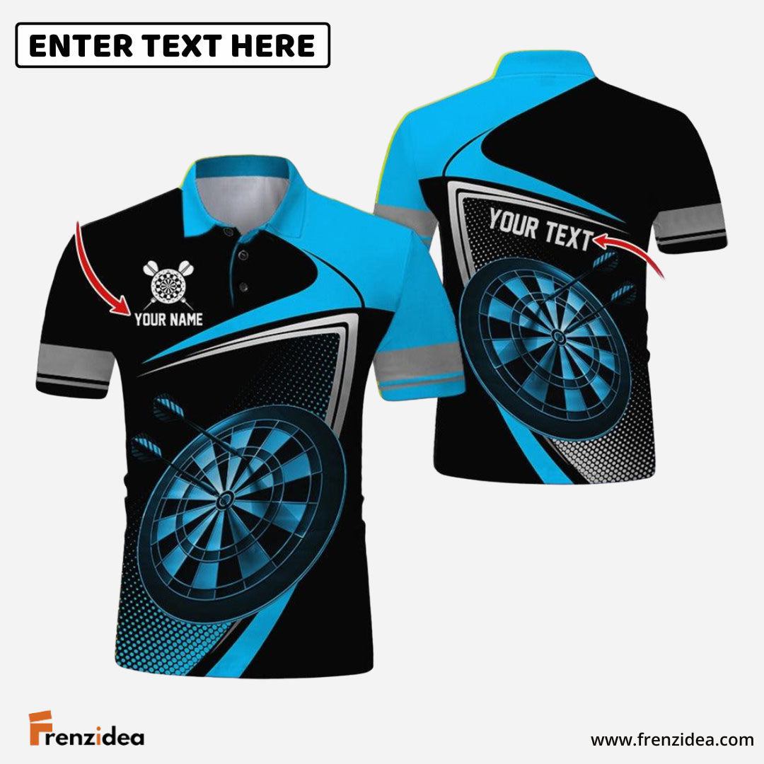 Frenzidea Love Darts Personalized Name 3D Shirt (9 Colors)