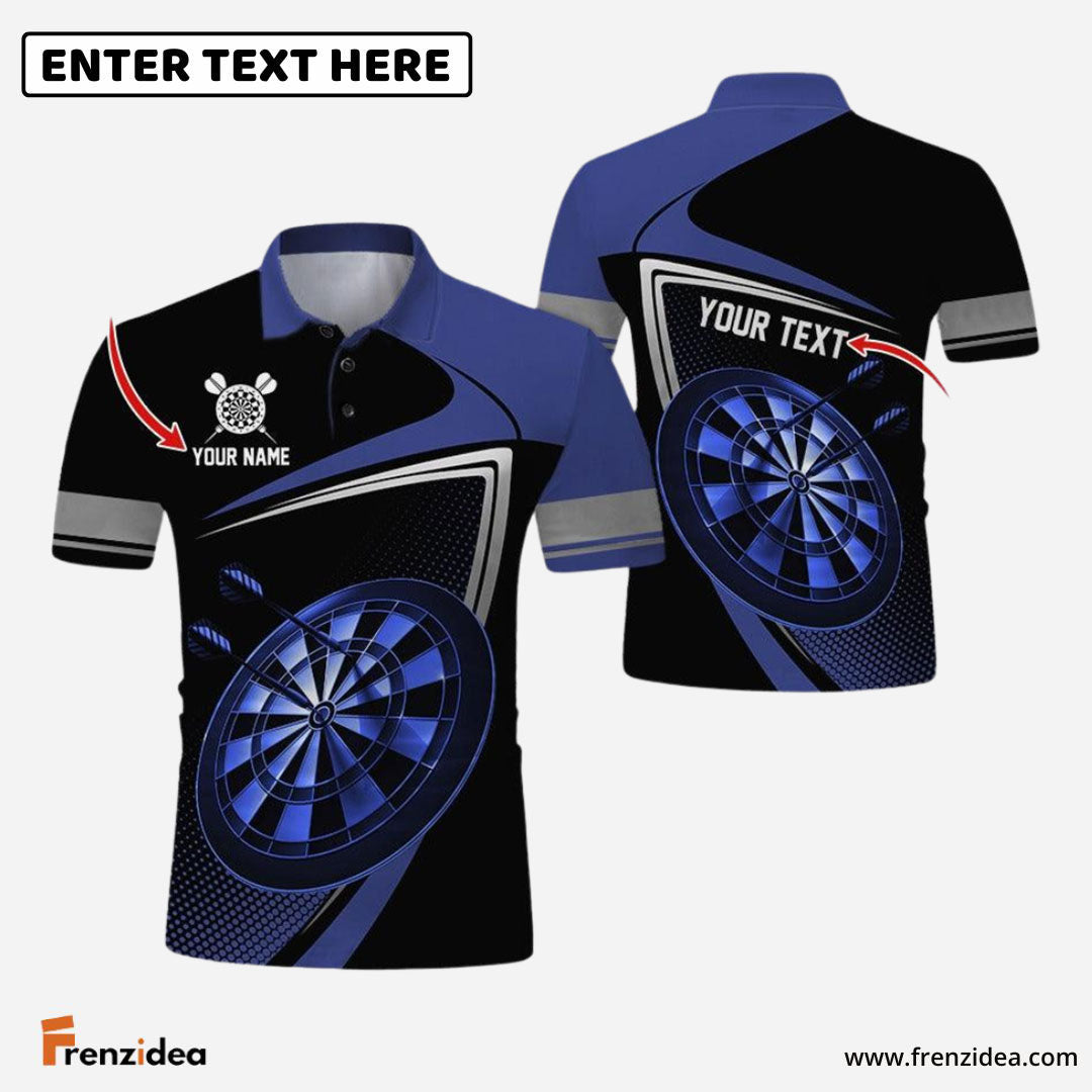 Frenzidea Love Darts Personalized Name 3D Shirt (9 Colors)