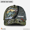 Frenzidea Personalized Fishing Water Detail Cap