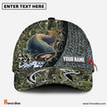 Frenzidea Catfish Fishing Personalized Cap