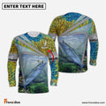 Frenzidea Kingfish Fishing Cool Customize Name 3D Shirts