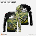 Frenzidea Fishing Crappie Skin Customize Name 3D Shirts
