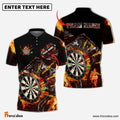 Frenzidea Dart Fire Personalized Name, Team Name 3D Shirt