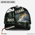 Frenzidea Green Fresh Water Personalized Fishing Classic Cap