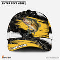 (12 Breeds) Frenzidea Forest Camo Splash Fishing Customized Name 3D Cap