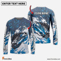 Frenzidea Crappie Fishing Bluefin Sport Custom Name & Team Name 3D Shirts