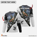 Frenzidea Trout Fishing Target Locked Custom Name & Team Name 3D Shirts