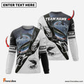 Frenzidea Salmon Fishing Target Locked Custom Name & Team Name 3D Shirts