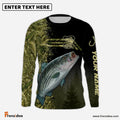 Frenzidea Custom Striped Bass Fishing Camouflage Personalized Name 3D Shirts