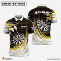 Frenzidea Darts Plaid Color Personalized Name, Team Name 3D Shirt (4 Colors)