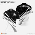 Frenzidea Bowling Ribbon White Pattern Customized Name, Team Name 3D Shirt
