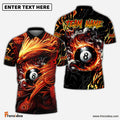 Frenzidea Billiards Ball 8 Phoenix Arisen Personalized Shirt (4 Colors)