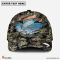 Frenzidea Atlantic Salmon Fishing Lure Camouflage Personalized Cap