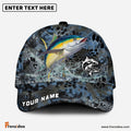 Frenzidea Tuna Fishing Blue Kryptek Camo Personalized Cap