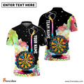 Frenzidea Rainbow Color DartBoard Personalized Name, Team Name 3D Shirt
