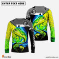 Frenzidea Mahi Mahi Fishing Customize Name 3D Shirts