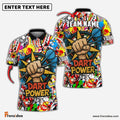 Frenzidea Darts Power Personalized Name, Team Name Shirt